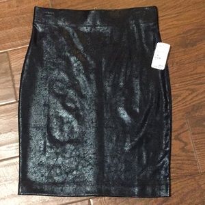 Forever 21 faux leather skirt size M